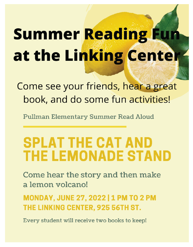 You are currently viewing Summer Reading Fun at the Linking Center