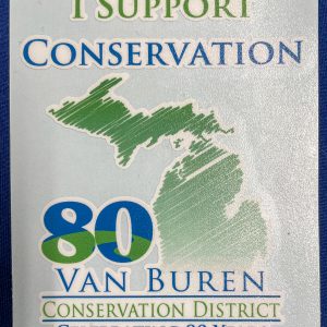 “I Support Conservation” Window Sticker